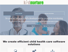Tablet Screenshot of kidnurture.com